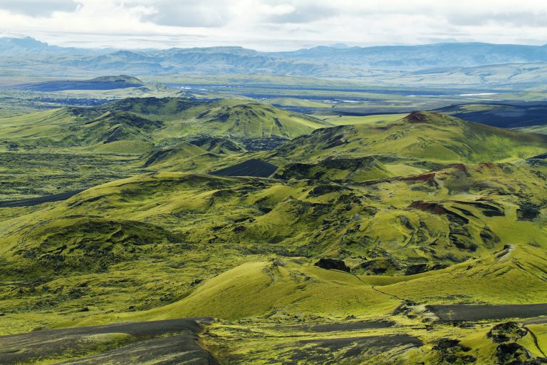 Volcanic landscape in Lakagigar